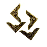 Захисні кутики для книги (набір 4 шт.) - золоті