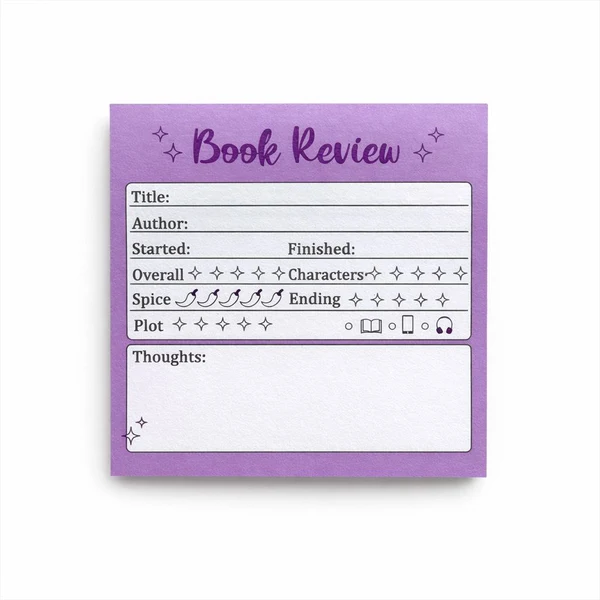 Стікери для нотаток - фіолетові