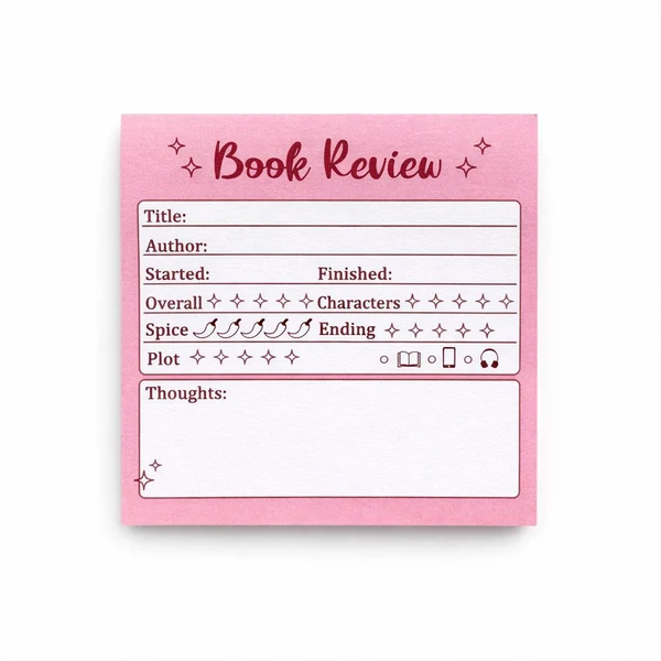 Стікери для нотаток - рожеві