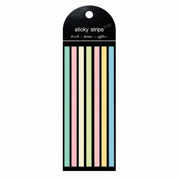 Довгі стікери sticky strips - світлі кольори