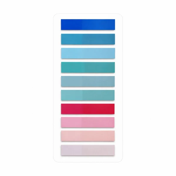 Градієнтні стікери для книг - "Lagoon & Roses"