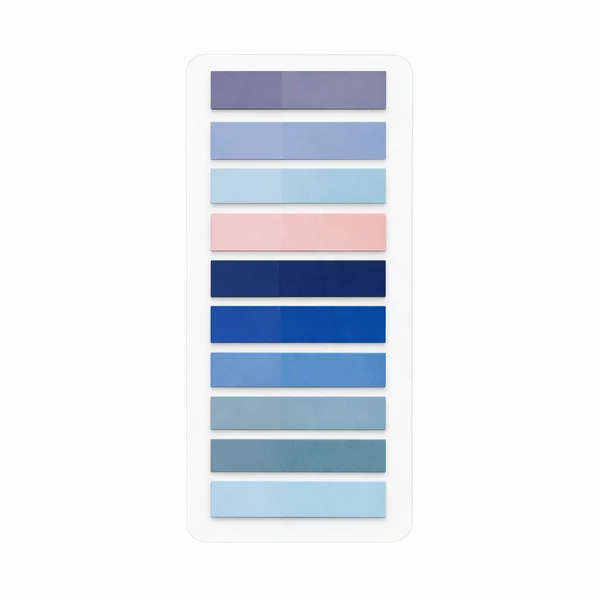 Градієнтні стікери для книг - "Морська глибина"