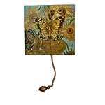 Закладка «Метелик» з ланцюжком - помаранчева