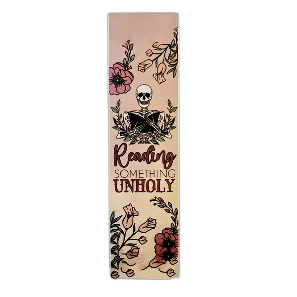 Звичайна закладка - "Reading SOMETHING UNHOLY"